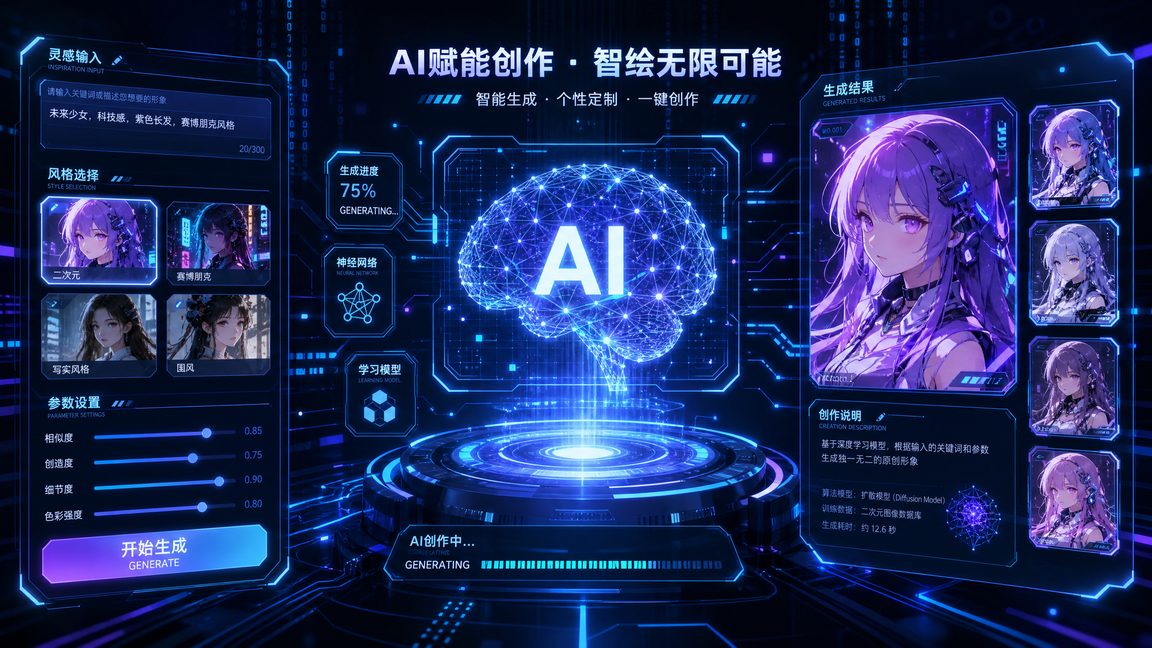 每日吃瓜AI赋能动漫创作工具